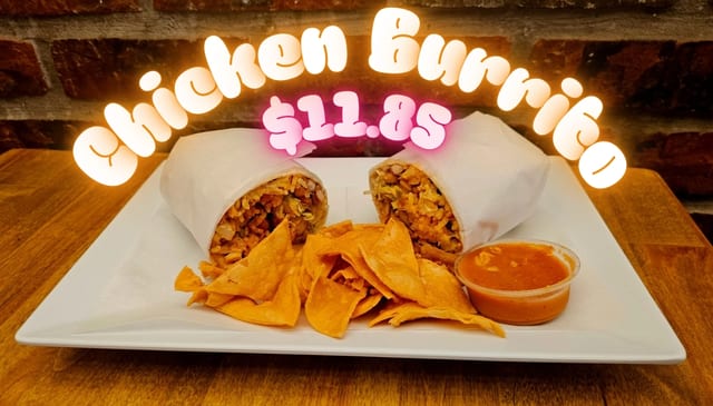 Chicken Burrito.
