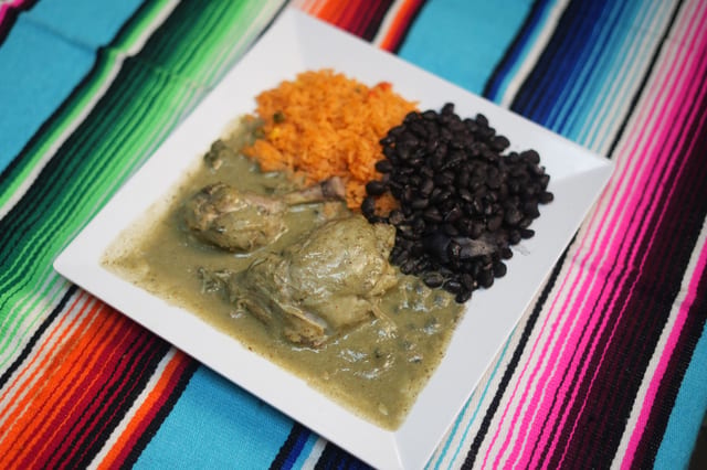Pipian verde de pollo..