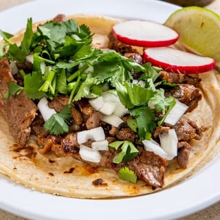 Steak & Onions Taco