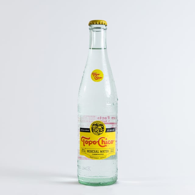 Topo-Chico (Mineral Water).