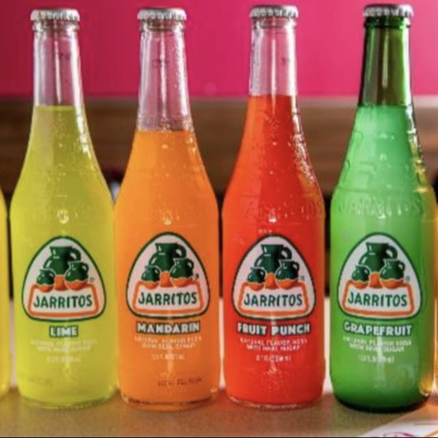 Mexican Jarritos.