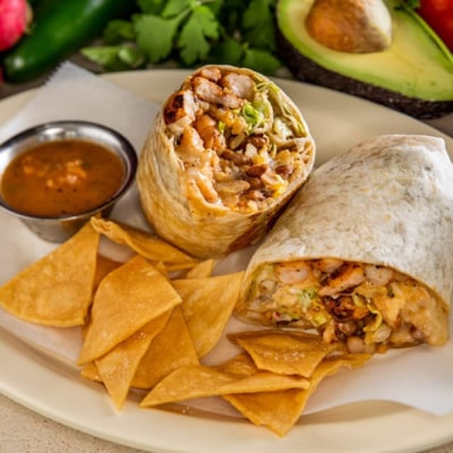 Shrimp Burrito.