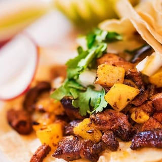 Al Pastor Taco (Handmade tortillas)