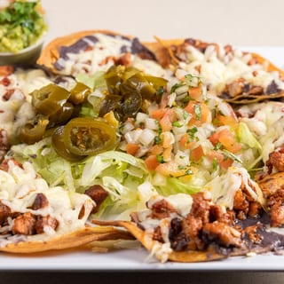 Spicy Pork Nachos