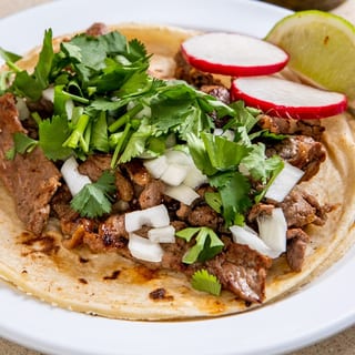 Steak & Onion Tacos (Order of 3)