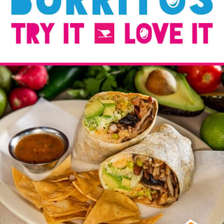Mushrooms Burrito