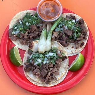 Lengua Tacos Order (3)