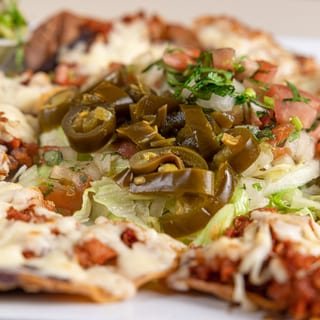 Nachos with 2 Meats