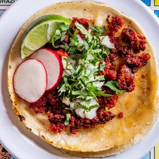 Chorizo Tacos Tray