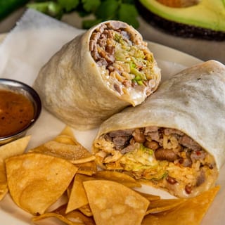 Steak & Chicken Burrito