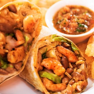 Shrimp Burrito