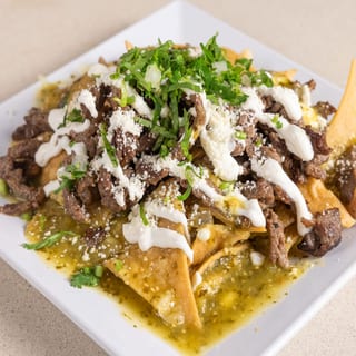 Spicy Pork Chilaquiles