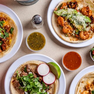 Cecina Taco (Handmade tortillas)