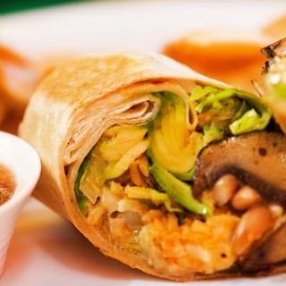 Mushroom & Avocado Burrito