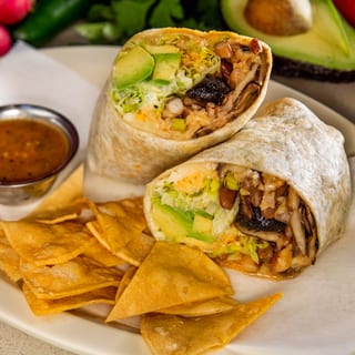 Steak & Mushrooms Burrito