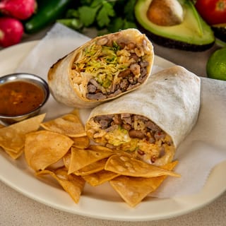 Steak & Chicken Burrito